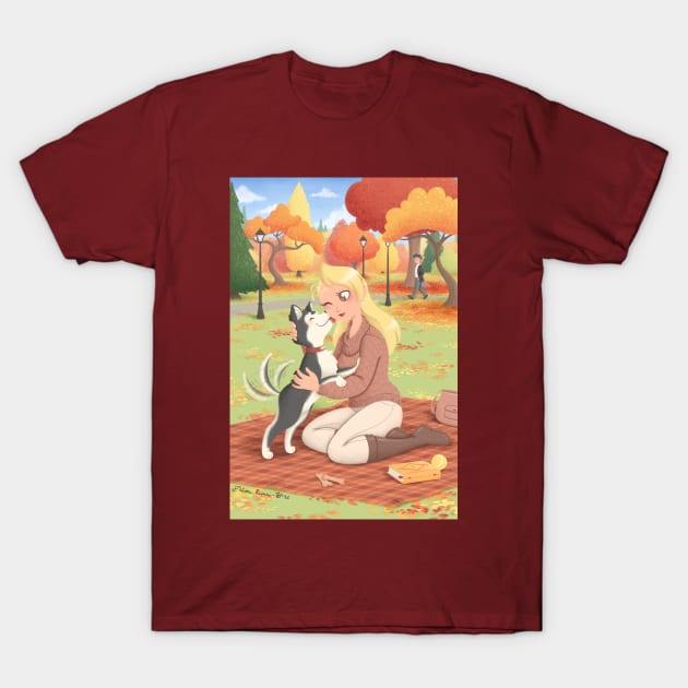 Autumn picnic T-Shirt by SilveryDreams